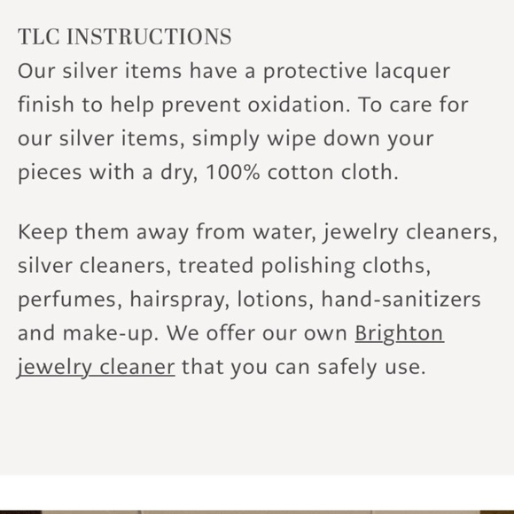 Brighton Neptune’s Rings Gold & Silver Amber Stone Teardrop Earrings - Picture 3 of 3